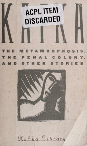 Cover of "The Metamorphosis", "the Penal Colony" and Other Stories