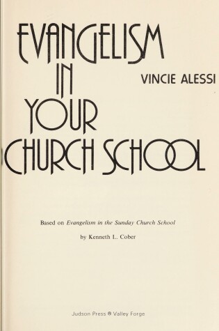 Cover of Evangelism in Your Church School