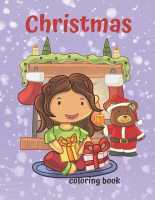 Book cover for Christmas Coloring Book