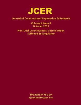 Book cover for Journal of Consciousness Exploration & Research Volume 4 Issue 8