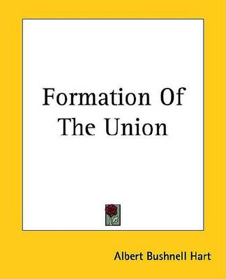 Book cover for Formation of the Union
