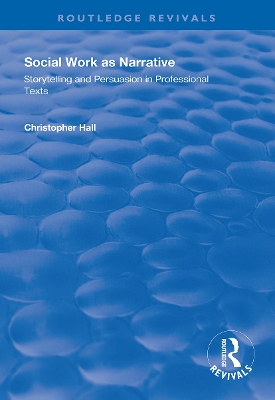 Book cover for Social Work as Narrative