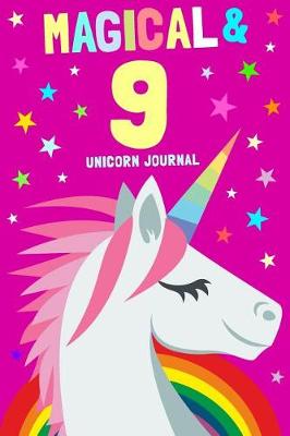 Book cover for Magical & 9 Unicorn Journal