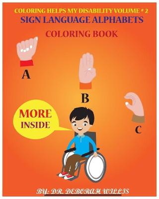 Book cover for Coloring Helps My Disability Volume # 2