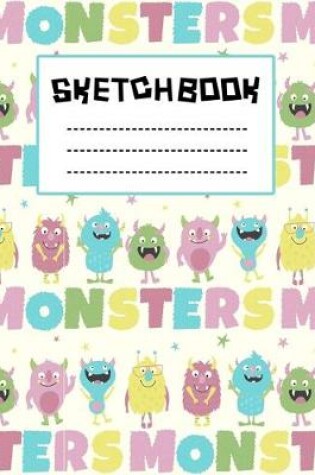 Cover of Mini Monster Laughs Just Kidding Sketchbook