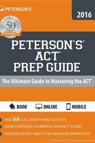 Cover of Peterson's ACT Prep Guide