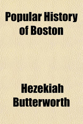 Book cover for Popular History of Boston