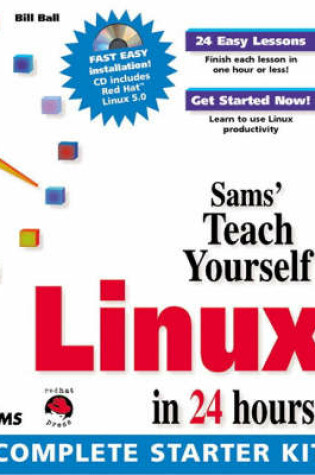 Cover of Sams Teach Yourself Linux in 24 Hours