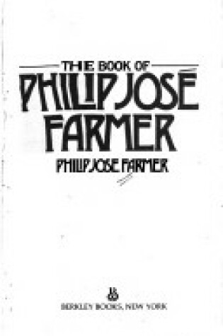 Cover of Book Philip J Farmer