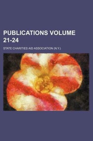 Cover of Publications Volume 21-24