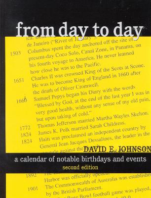 Book cover for From Day to Day