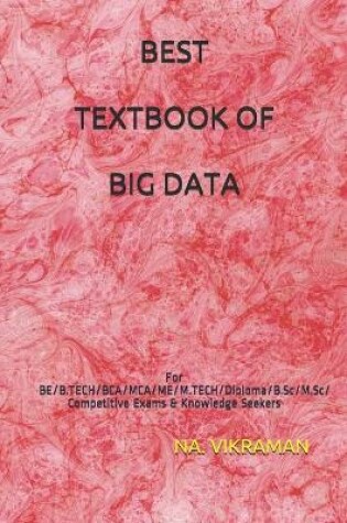 Cover of Best Textbook of Big Data