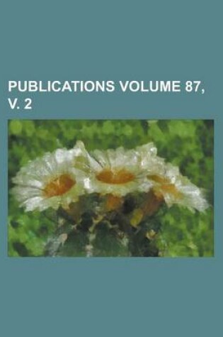 Cover of Publications (V.7, PT.1)