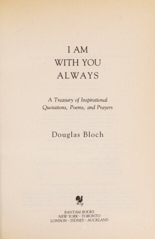 Book cover for I am with You Always