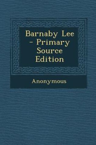 Cover of Barnaby Lee