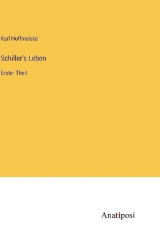 Cover of Schiller's Leben