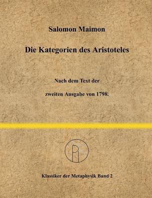 Book cover for Die Kategorien des Aristoteles