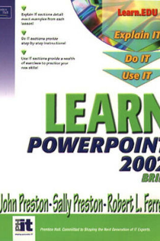 Cover of Learn PowerPoint 2002 Brief