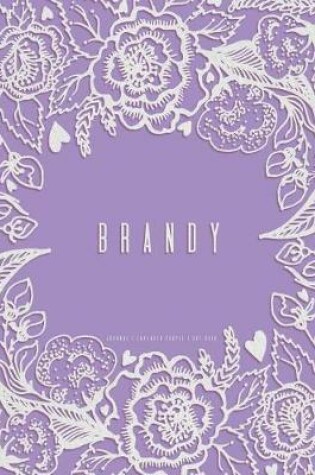 Cover of Brandy - Lavender Purple Journal, Dot Grid