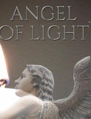 Book cover for Angel of light writing drawing Journal MEGA