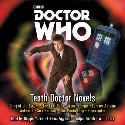 Book cover for Doctor Who: Tenth Doctor Novels