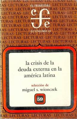 Book cover for La Crisis de La Deuda Externa En La America Latina, I