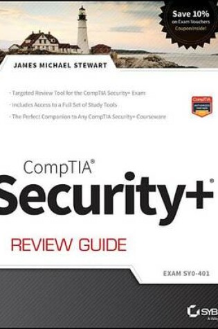 Cover of Comptia Security+ Review Guide: Exam Sy0-401