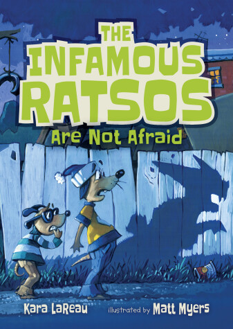 Book cover for The Infamous Ratsos Are Not Afraid