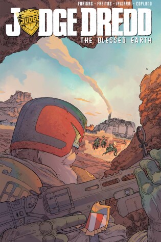 Cover of Judge Dredd: The Blessed Earth, Vol. 1