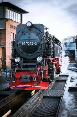 Book cover for Locomotive Train on the Tracks in Germany Journal