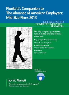 Book cover for Plunkett's Companion to The Almanac of American Employers 2013