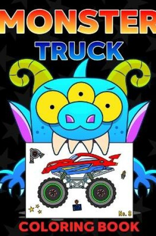 Cover of Monster Truck Coloring Book