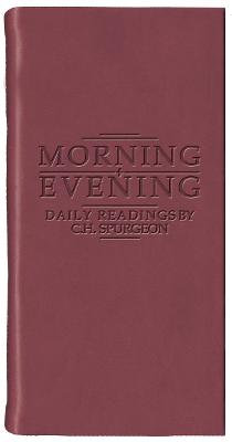 Book cover for Morning And Evening - Matt Burgundy