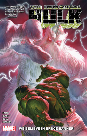Book cover for Immortal Hulk Vol. 6: We Believe In Bruce Banner
