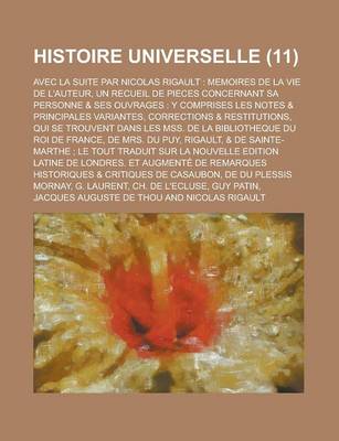 Book cover for Histoire Universelle; Avec La Suite Par Nicolas Rigault