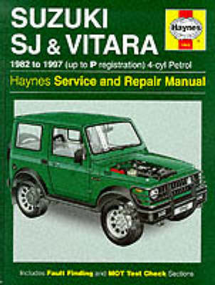 Book cover for Suzuki SJ410/SJ413 (82-97) and Vitara Service and Repair Manual