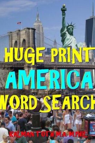 Cover of Huge Print America Word Search