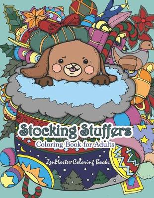 Book cover for Stocking Stuffers Coloring Book for Adults