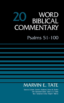 Book cover for Psalms 51-100, Volume 20
