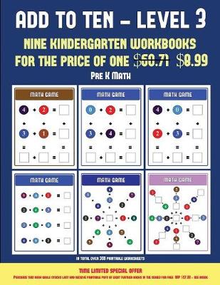 Cover of Pre K Math (Add to Ten - Level 3)