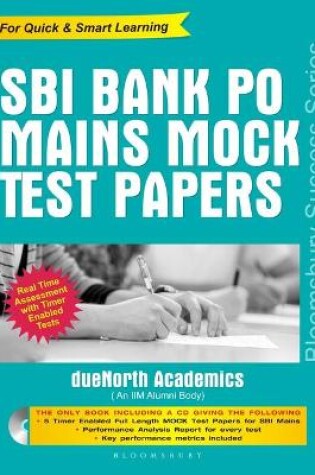 Cover of SBI Bank PO Mains Mock Test Papers