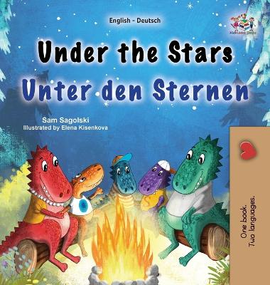 Book cover for Under the Stars (English German Bilingual Kids Book)