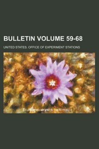 Cover of Bulletin Volume 59-68