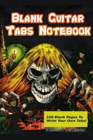 Cover of Blank Guitar Tabs Notebook