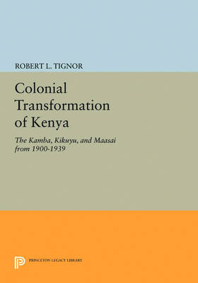 Cover of Colonial Transformation of Kenya