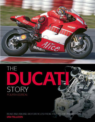 Book cover for The Ducati Story