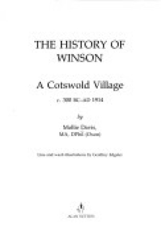 Cover of The History of Winson