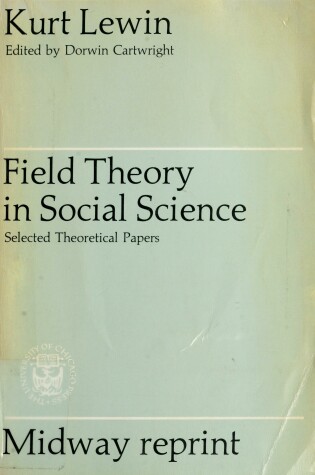 Cover of Field Theory in Social Science