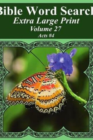 Cover of Bible Word Search Extra Large Print Volume 27