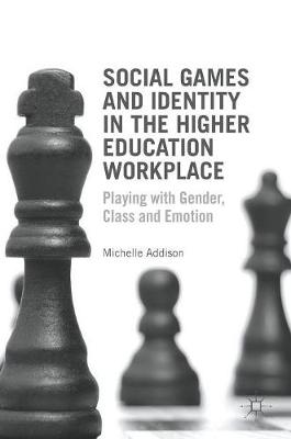 Book cover for Social Games and Identity in the Higher Education Workplace